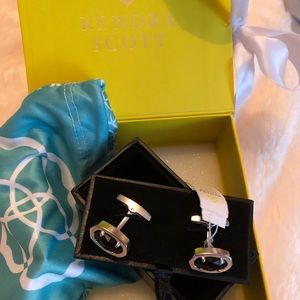 Kendra Scott cufflinks